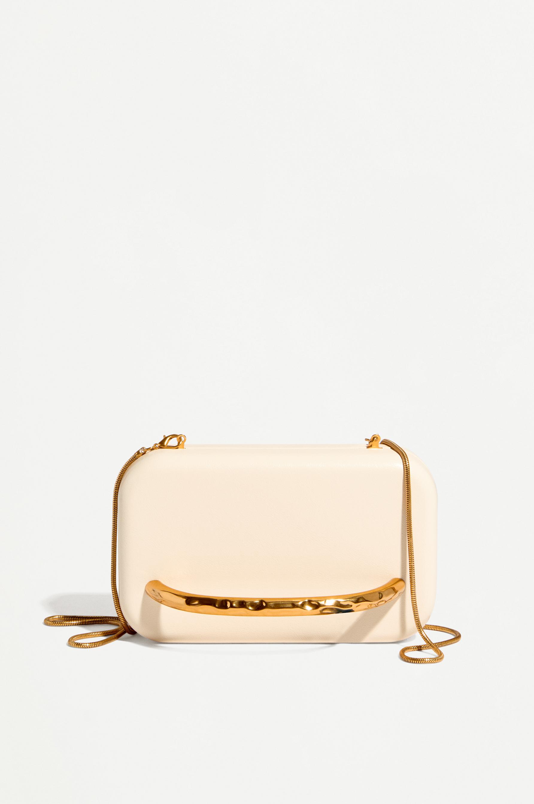 Bolso asa metálica