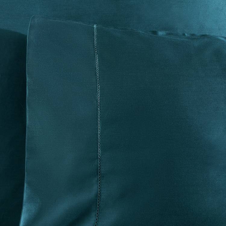 Habitat Cotton 400 TC Stitch Detail Navy Bedding Set -Single