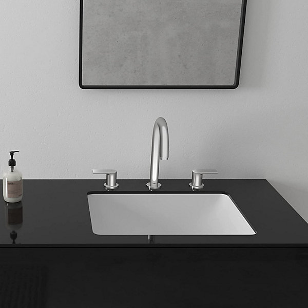 Mélangeur lavabo HANSGROHE 3 trous avec tirette et vidage chrome   nettoyant Briochin