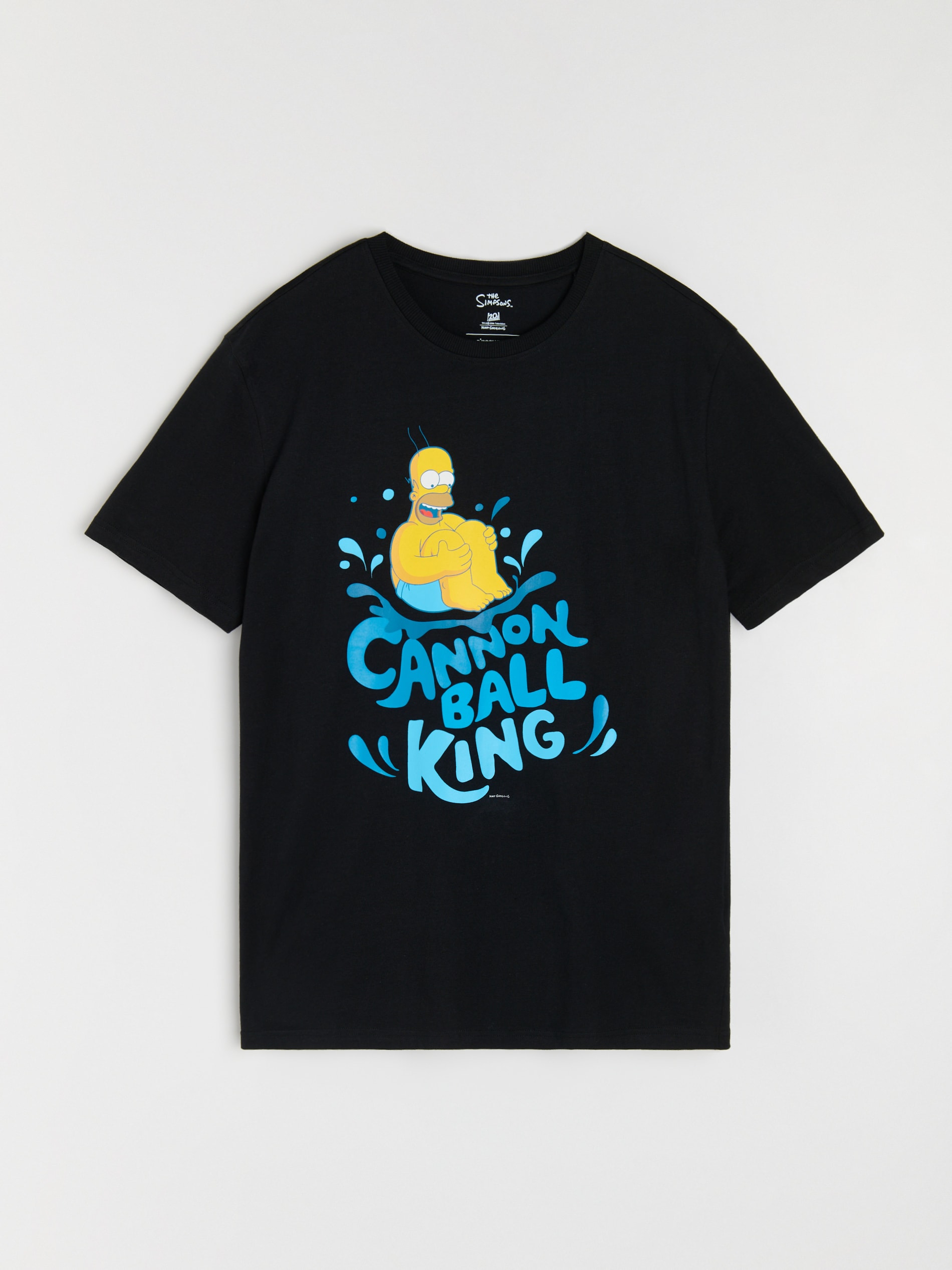Bawełniana koszulka z nadrukiem The Simpsons