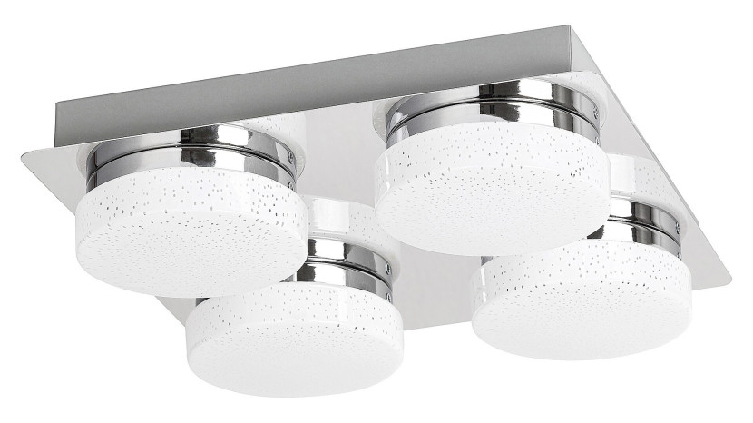 Lampa sufitowa Hilary chromowana biała LED 1x20W 4000K 1600lm Rabalux