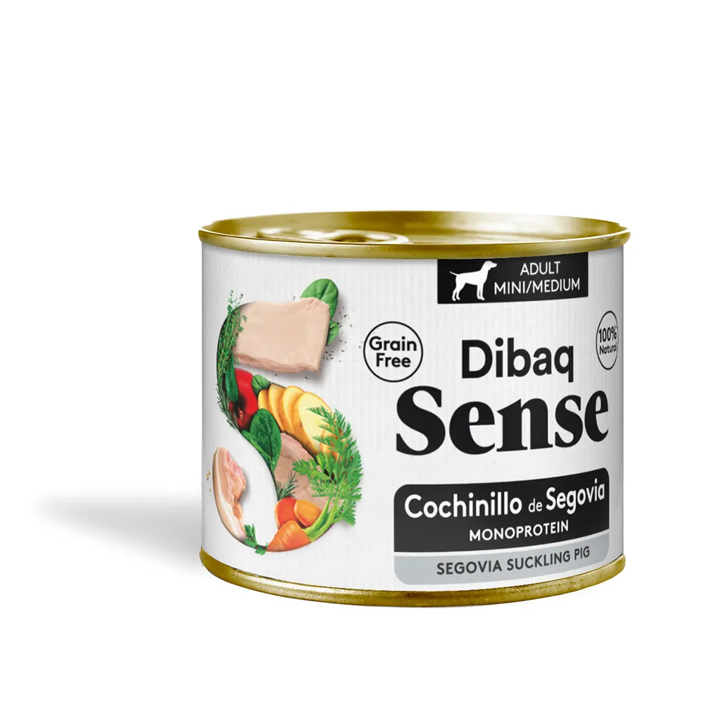 Dibaq Sense Suckling Pig from Segovia wet dog food 12x190g