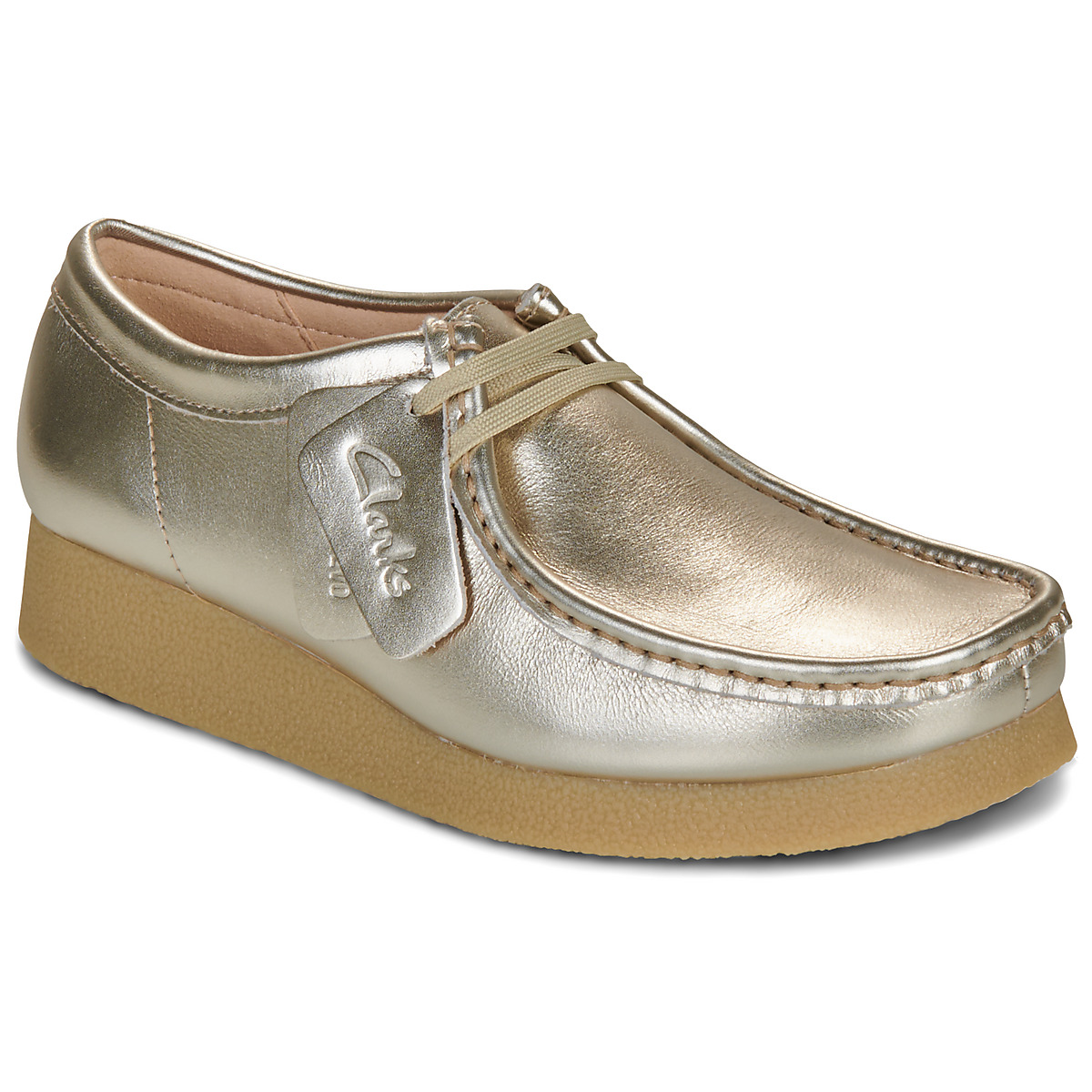 Clarks - WallabeeEVOSh - Gold