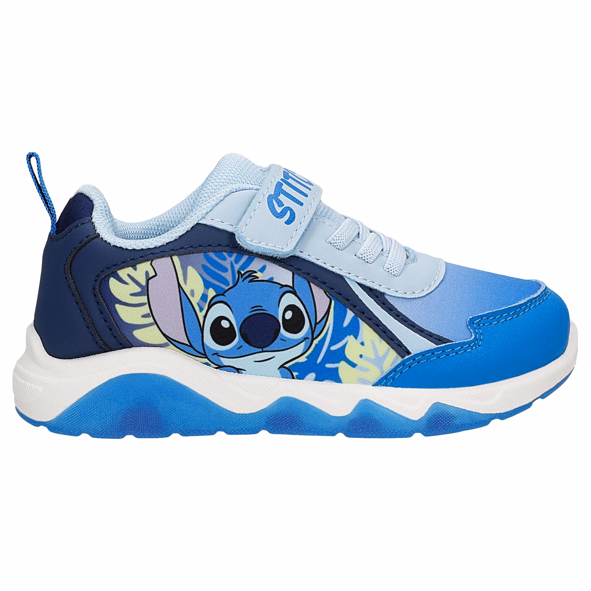 Niebieskie sneakersy Stitch ze świecącą podeszwą BARTEK 87040-46
