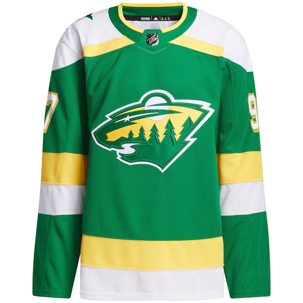 Kirill Kaprizov Minnesota Wild adidas 2023/24 Alternate Primegreen Authentic Player Jersey - Green