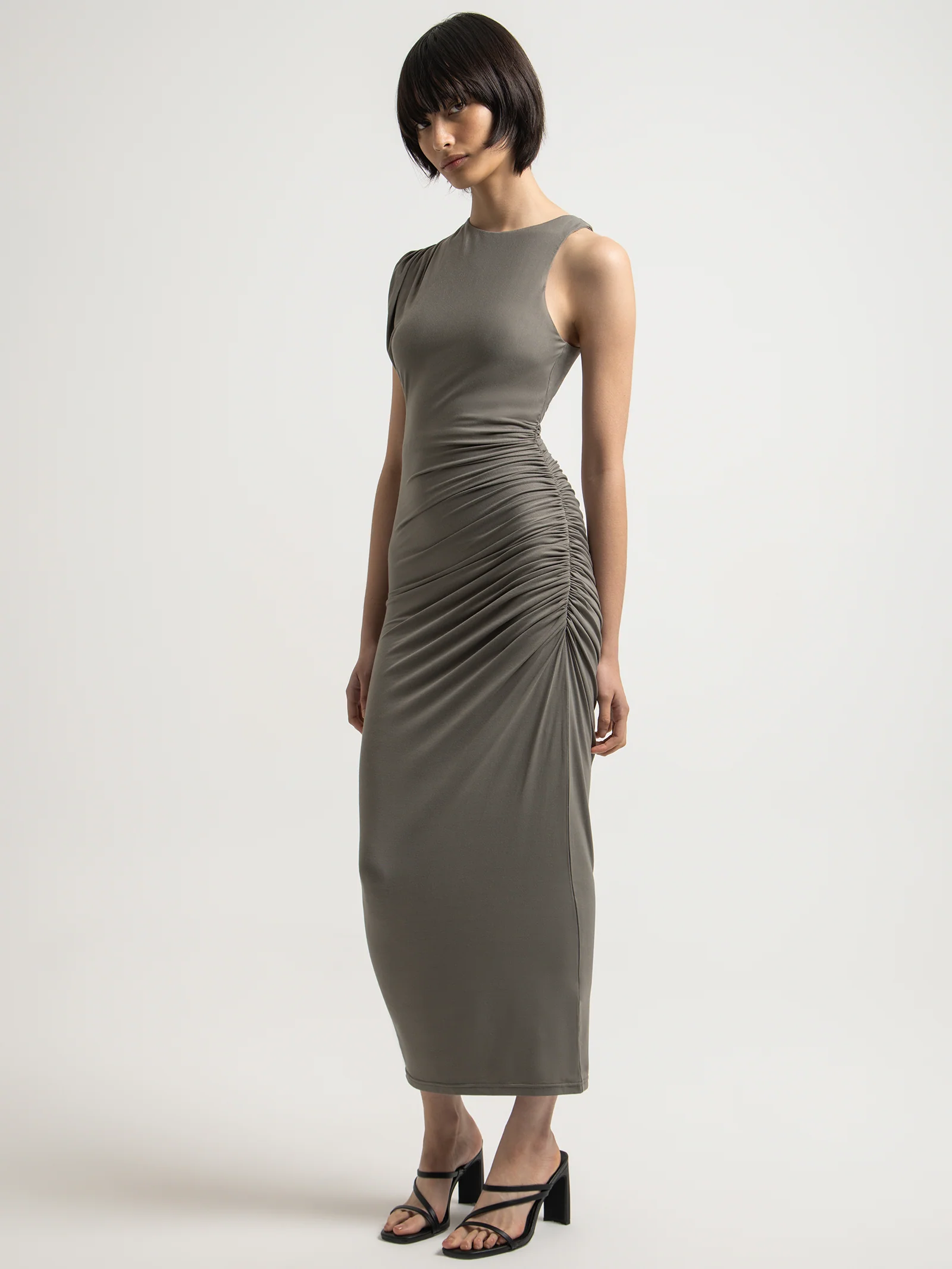 Cyndall Jersey Midi Dress