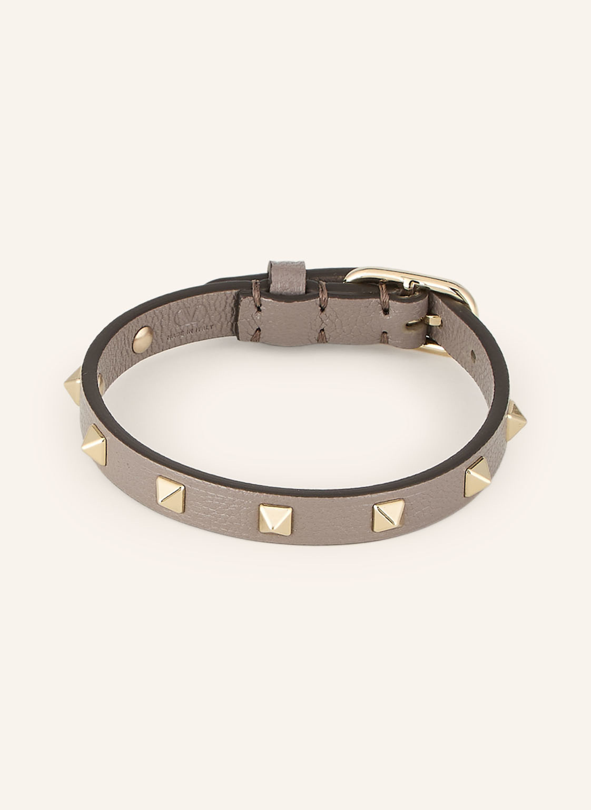 VALENTINO GARAVANI Lederarmband ROCKSTUD SPIKE
