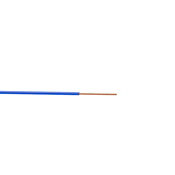 Fil 2,5mm² H07VU bleu couronne 10m Nexans