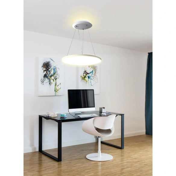 LED-Panel, BxHxL: 20 x 4 x 150 cm, Silberfarben