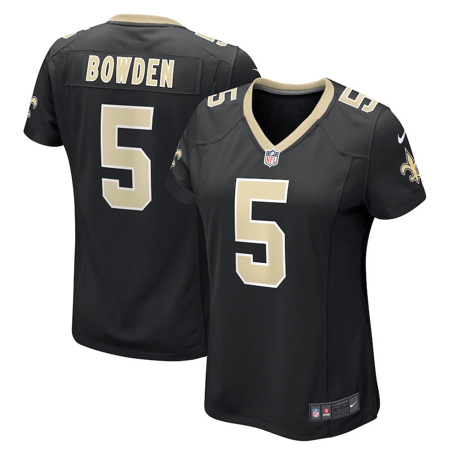 Lynn Bowden Jr. New Orleans Saints Nike Women's Team Game Jersey -  Black