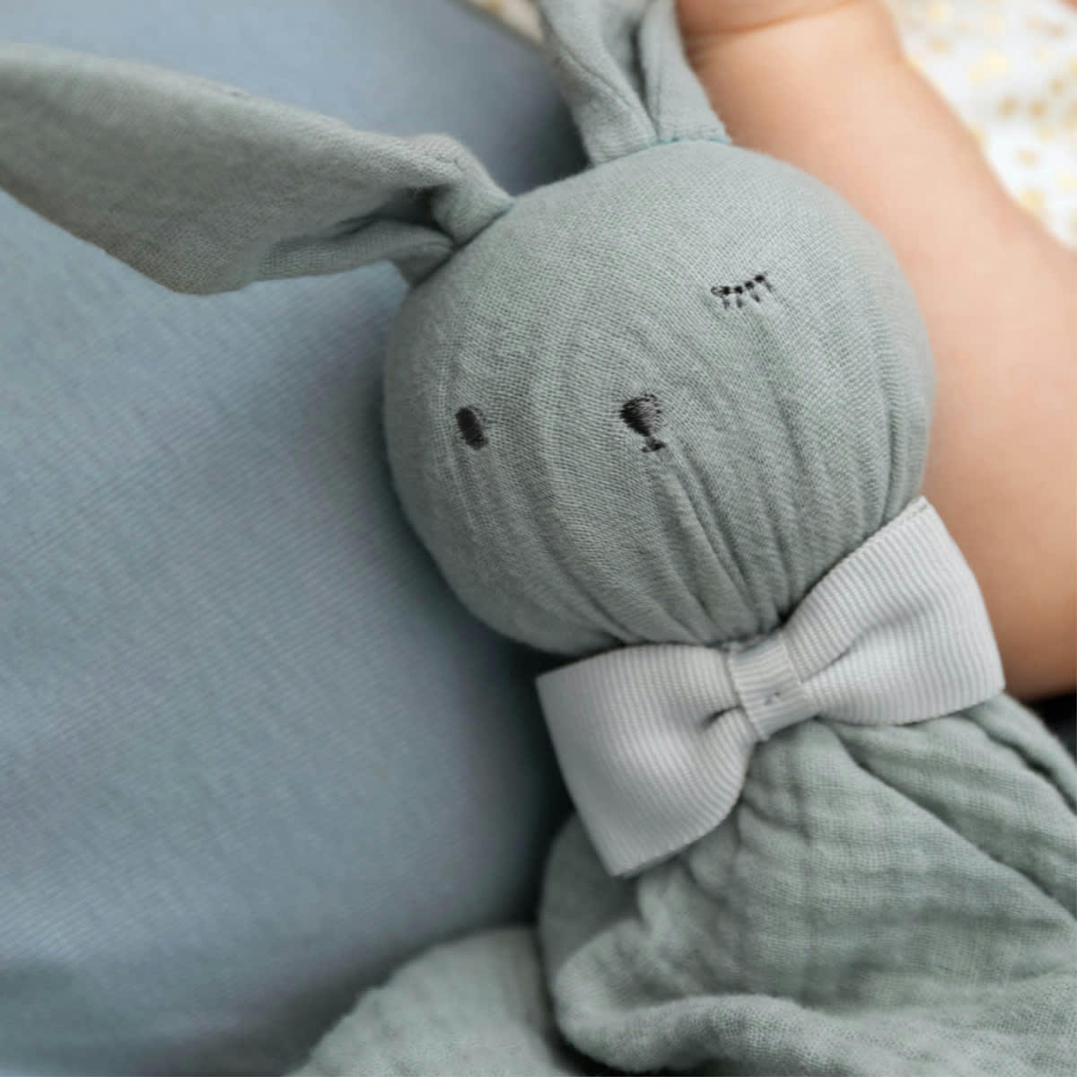 - Doudou plat  Menthe