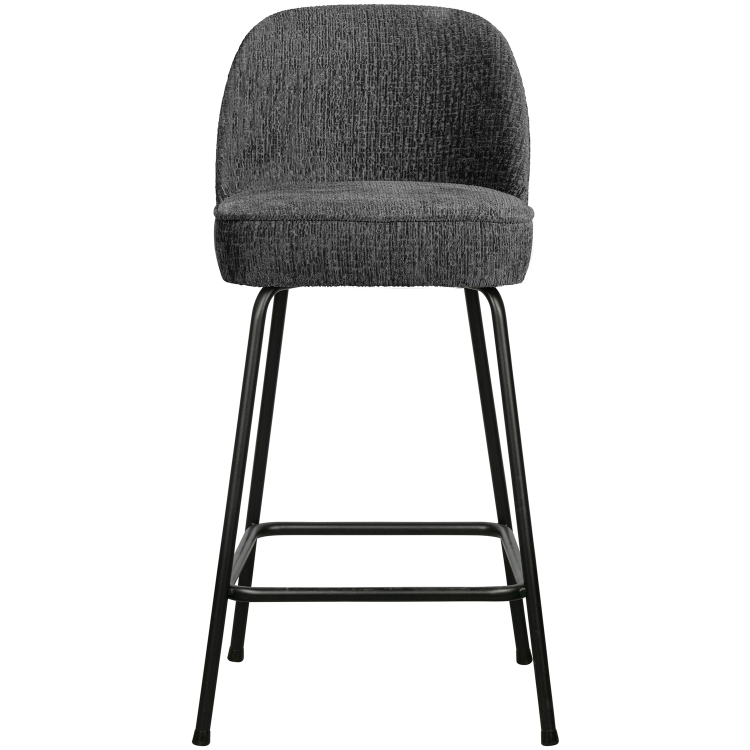 WOOOD barstoel Vogue - Structure Velvet - Mountain - 89x50x55
