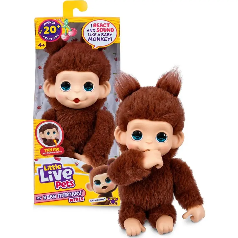 Plüschtier My Baby Monkey Minis
