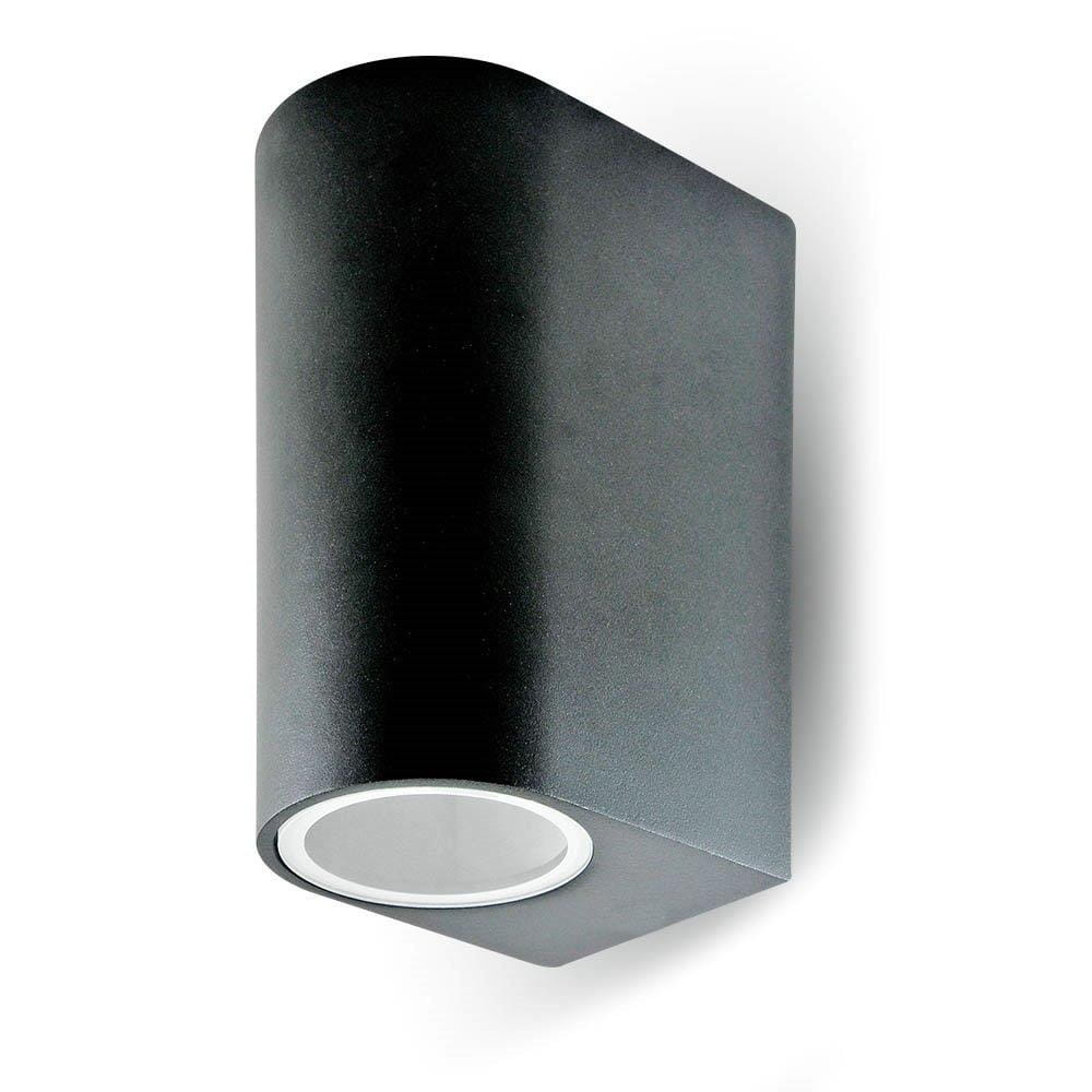 Kinkiet zewnętrznyczarny 7652 1xGU10x35W IP44 V-TAC