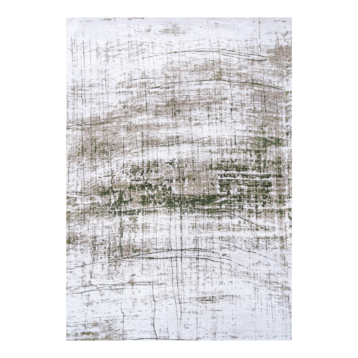 Ecorugs vloerkleed Central Green - groen - 140x200cm
