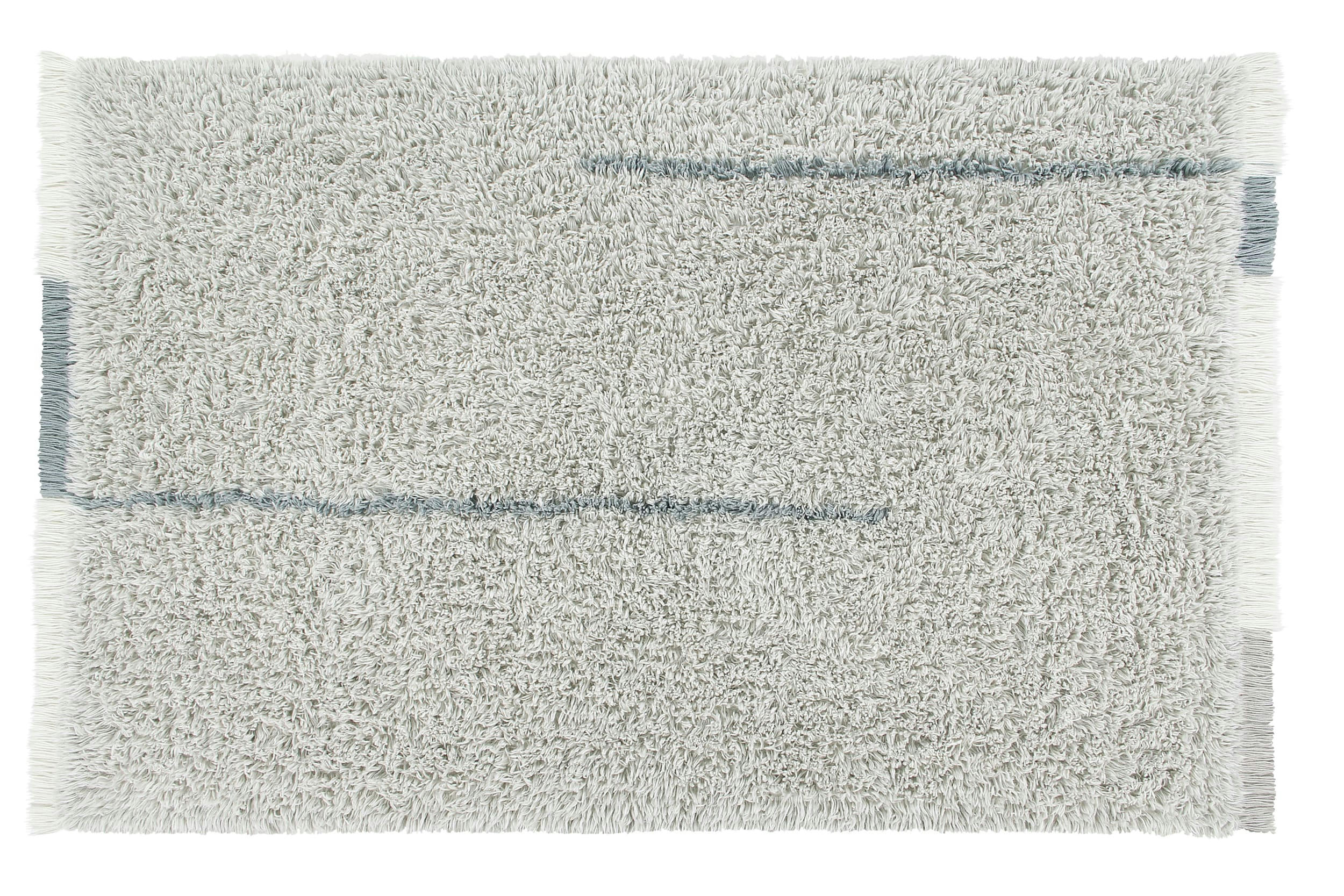 FREE YOUR SOUL - Tapis lavable en laine gris 170x240