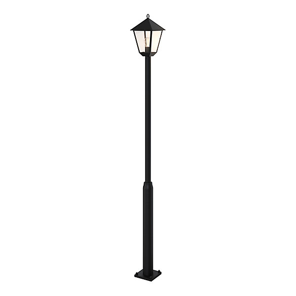 Lampadaire Docker E27 25W IP44 GoodHome noir