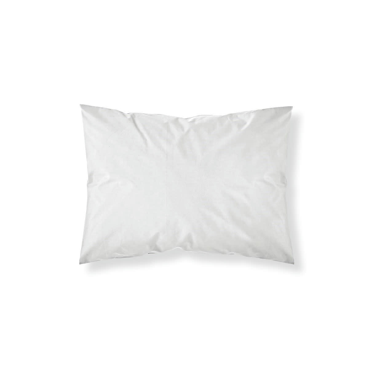 UNI - Taie d'oreiller coton gris 50x70 cm