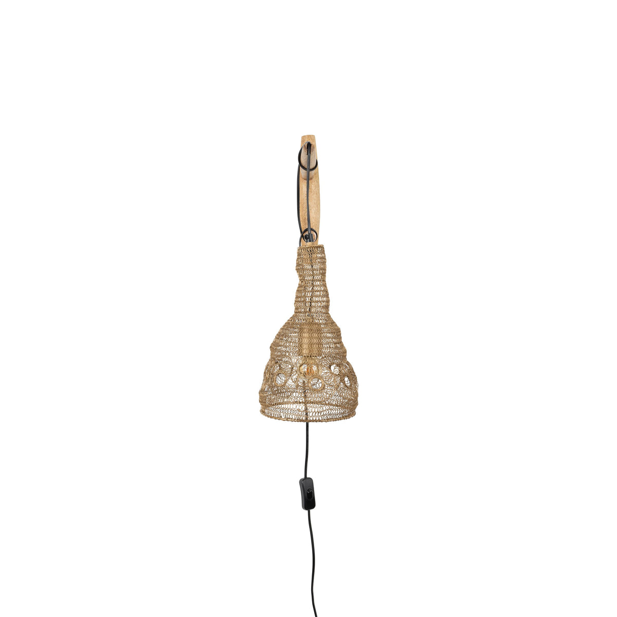 Housecraft Living Alen Wandlamp/ Gaaslamp Goud