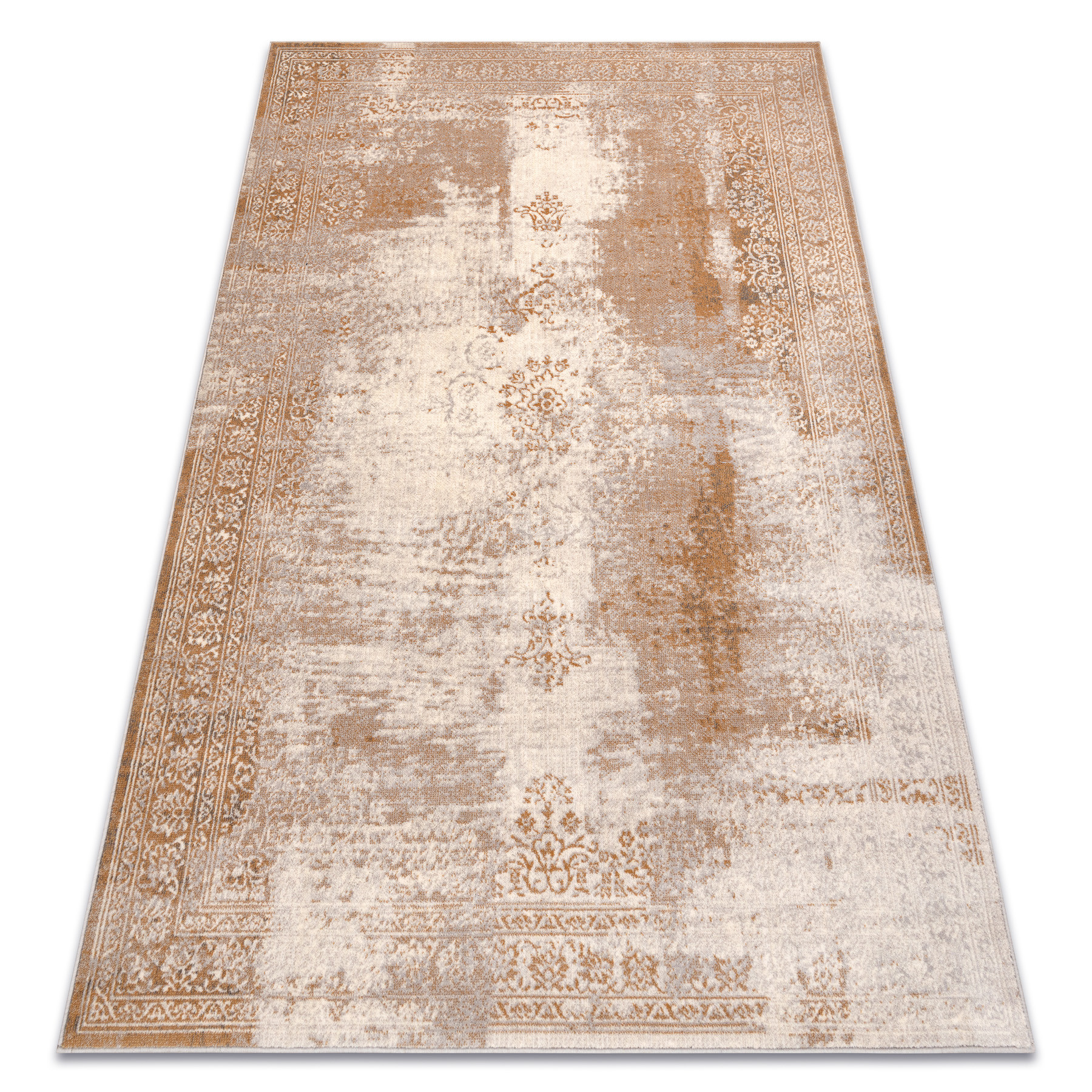 Dywan wełniany NAIN Ornament vintage 7699/51655 beż / 80x150 cm