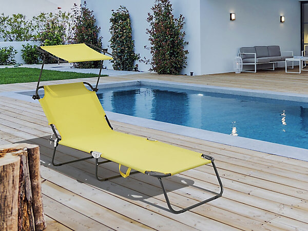 Bain de soleil pliable 