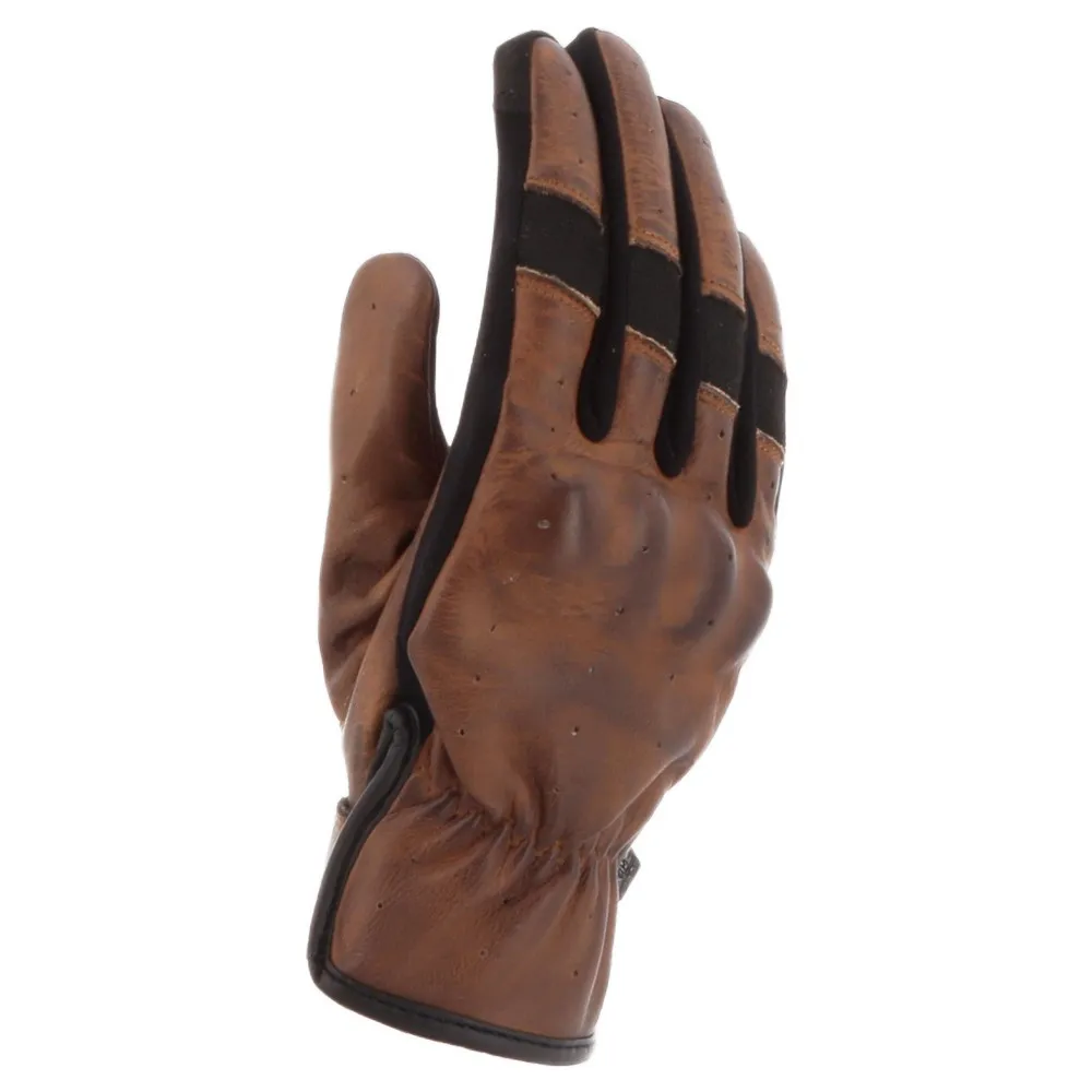 Helstons Holy woman perforated leather gloves