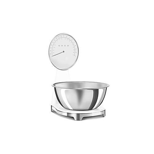 Balance de cuisine - SMEG - KSF01WHWW - Acier inox - 5 kg - Câble USB