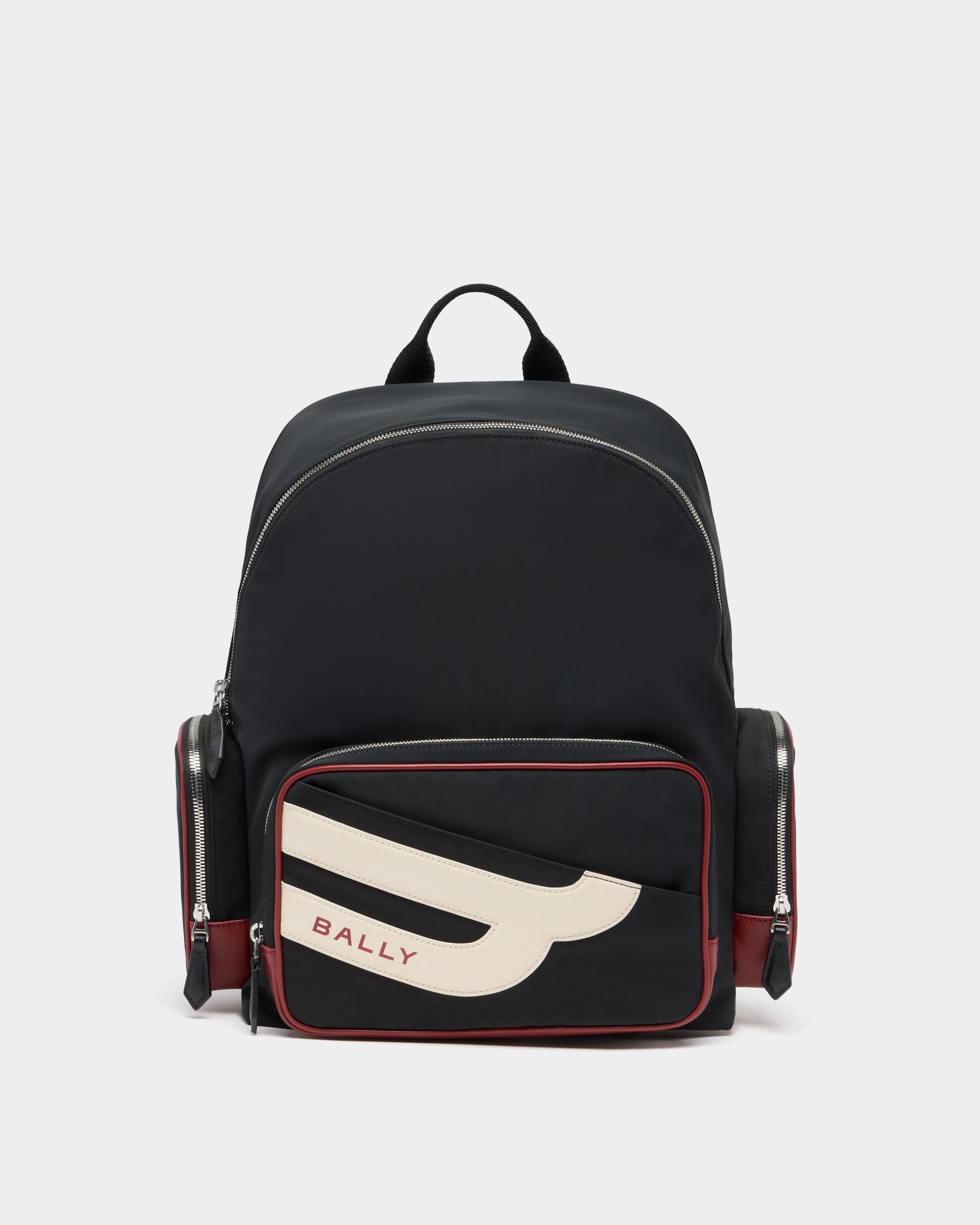 Rucksack Competition aus schwarzem Nylon