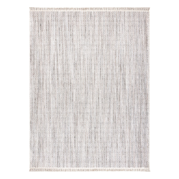 Dywan NANO FH93A Melanż, pętelkowy, płasko tkany szary 80x150 cm