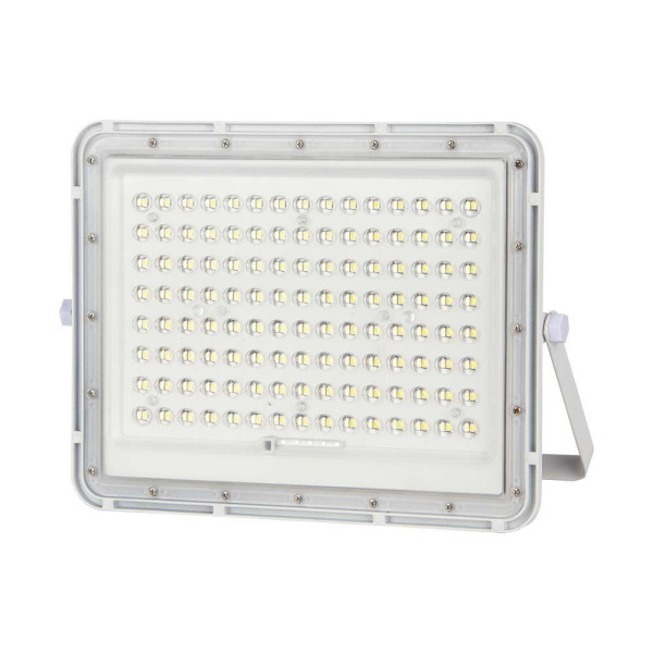 Naświetlacz LED Solarny V-TAC 20W Pilot Timer IP65 Biały 6400K 1800lm