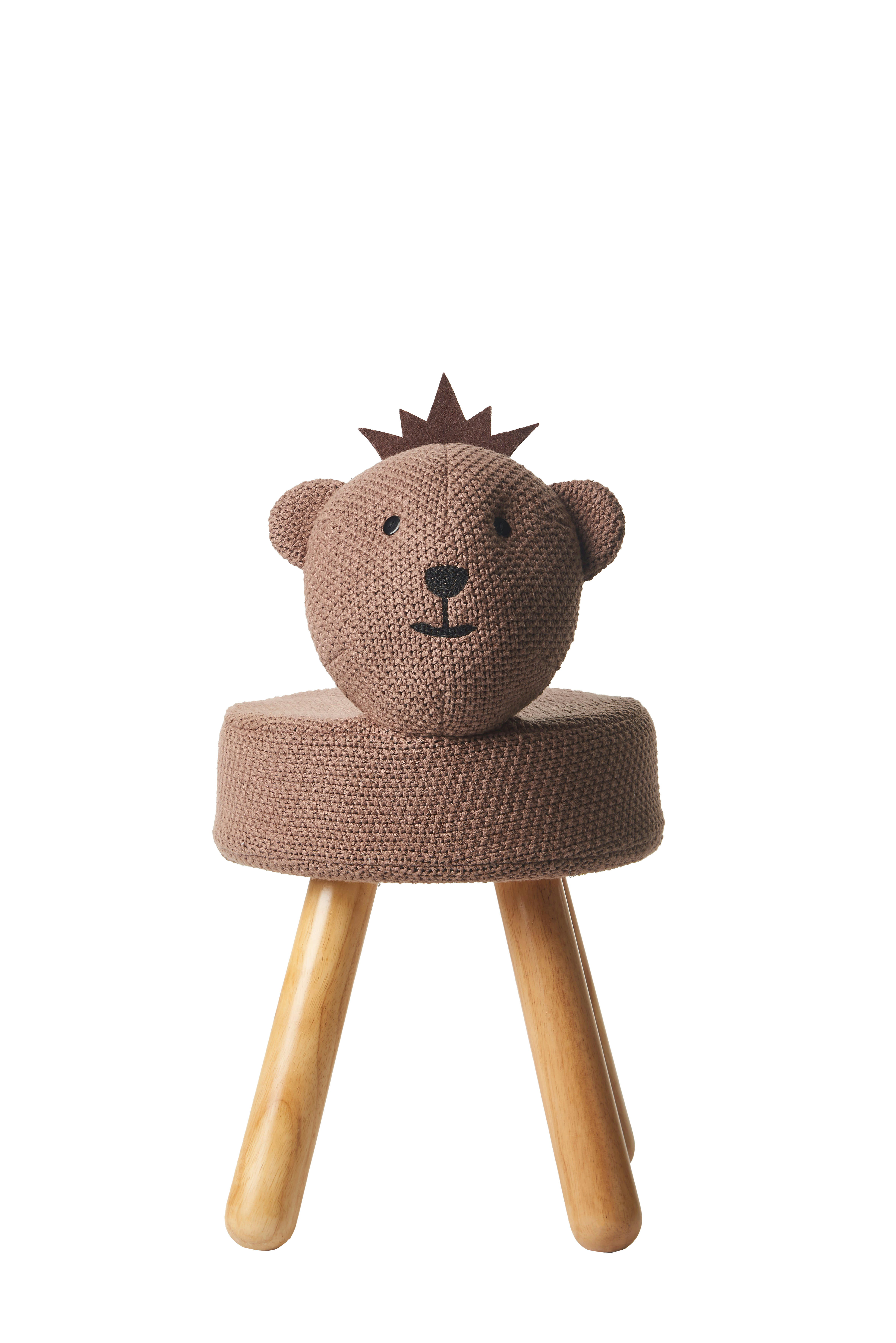 MONTESSORI - Chaise Yogui 100% coton marron