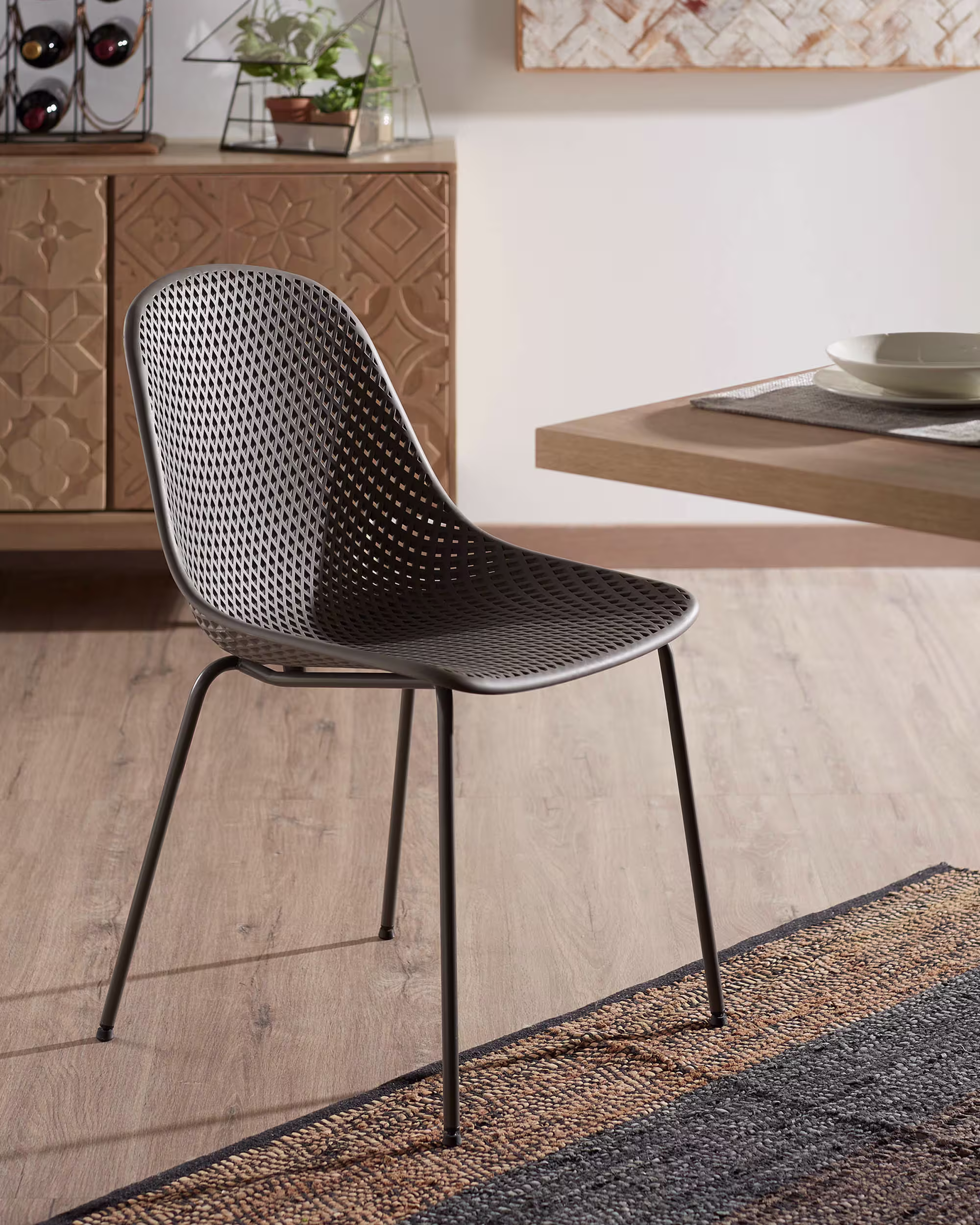 Silla exterior Quinby gris