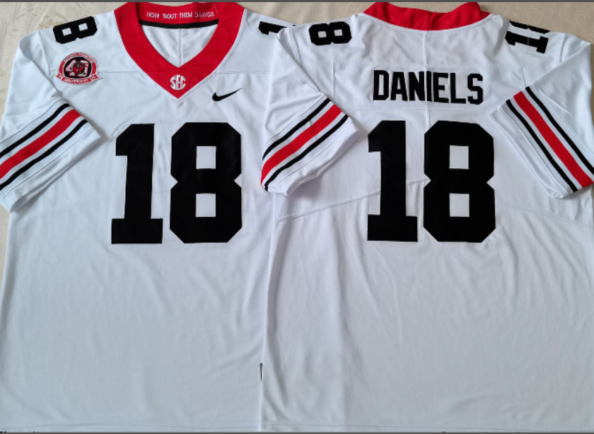 DANIELS NCAAGeorgia Bulldogs Nike Vapor Limited Jersey