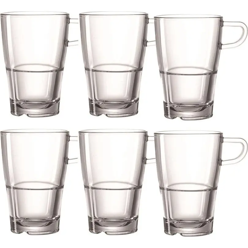 Latte Macchiato Glas 6er-Set Senso