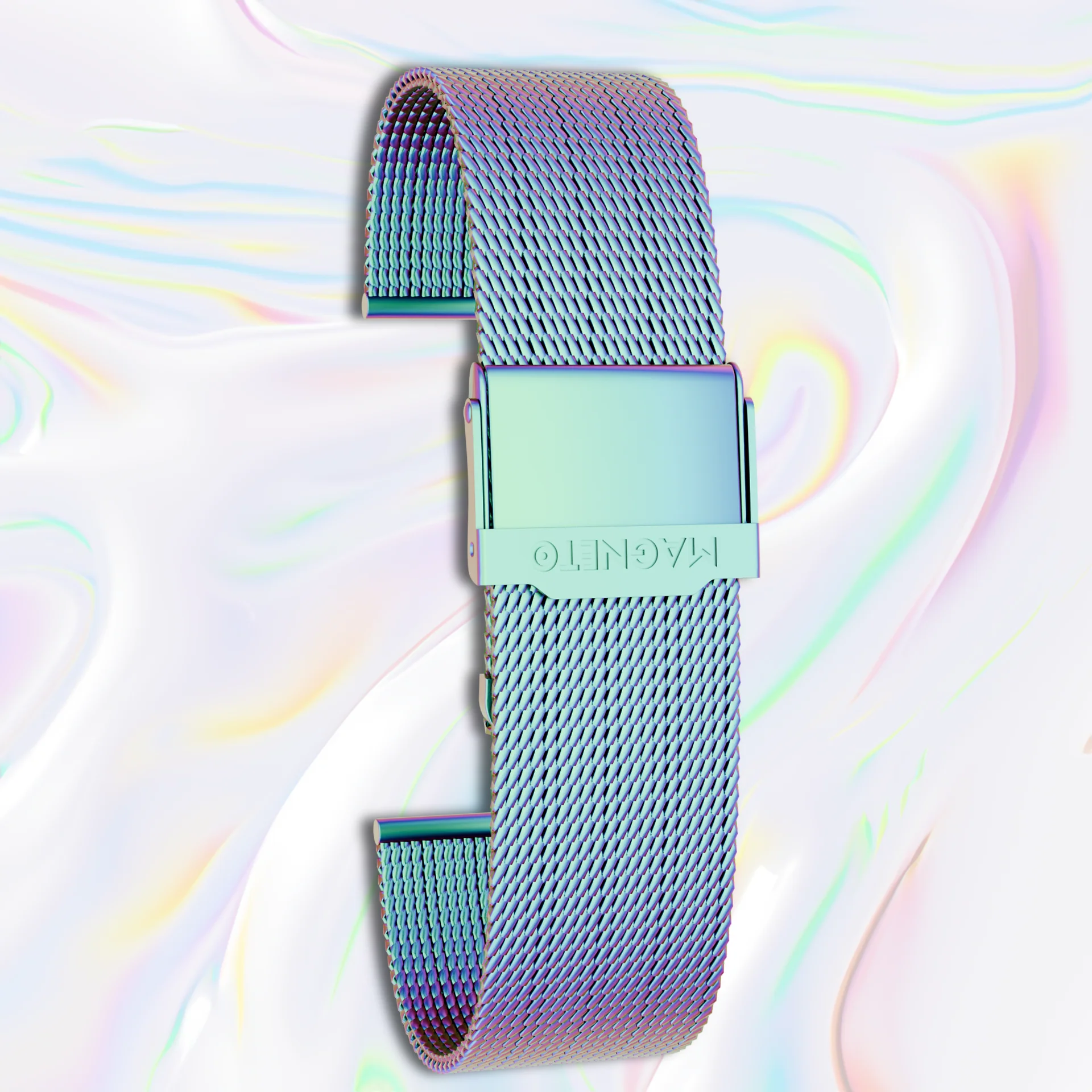 Mesh bracelet flip-flop (16mm)