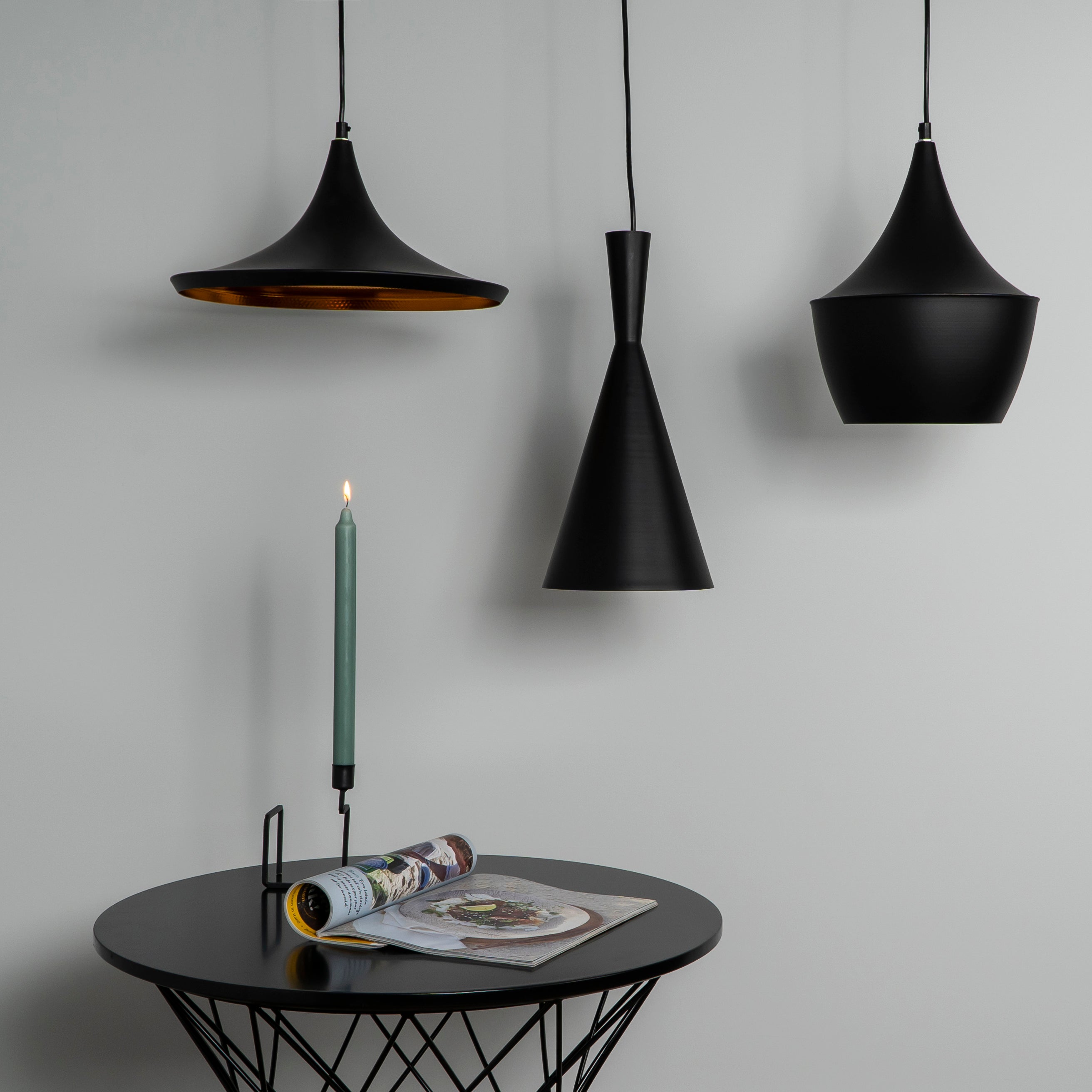 QUVIO Hanglamp langwerpig - QUV5071L-BLACK