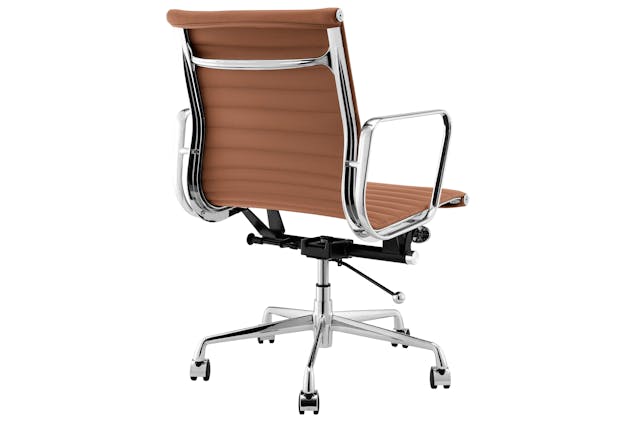 NNEKGE Replica Eames Group Standard Aluminium Low Back Office Chair