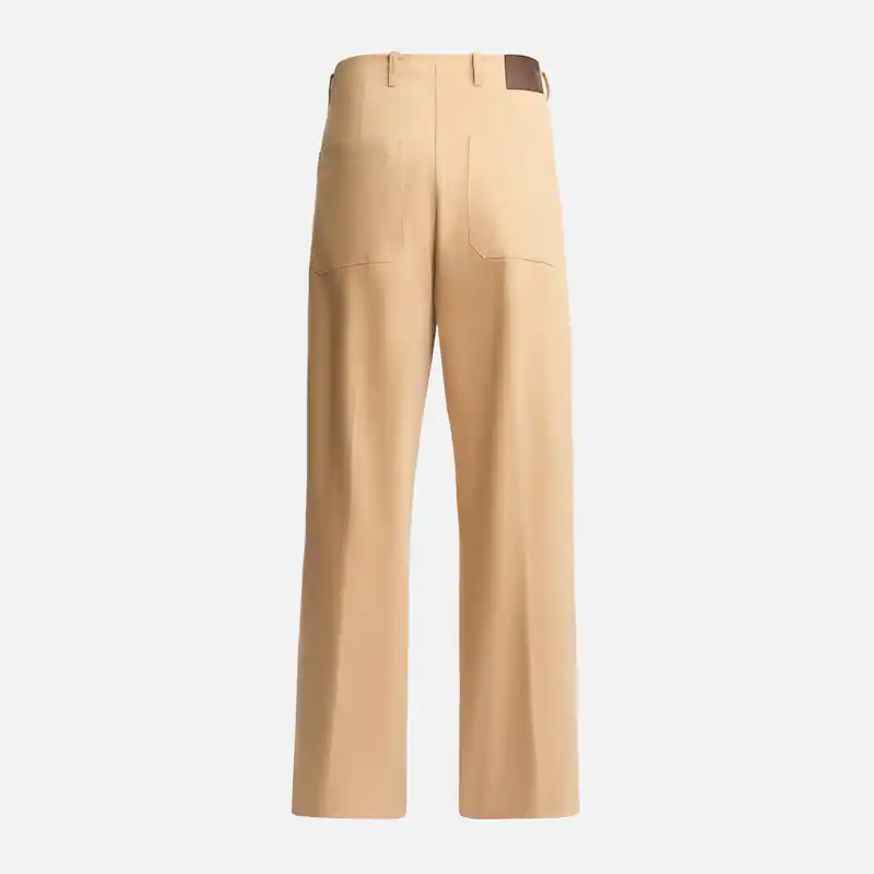 Trousers in gabardine