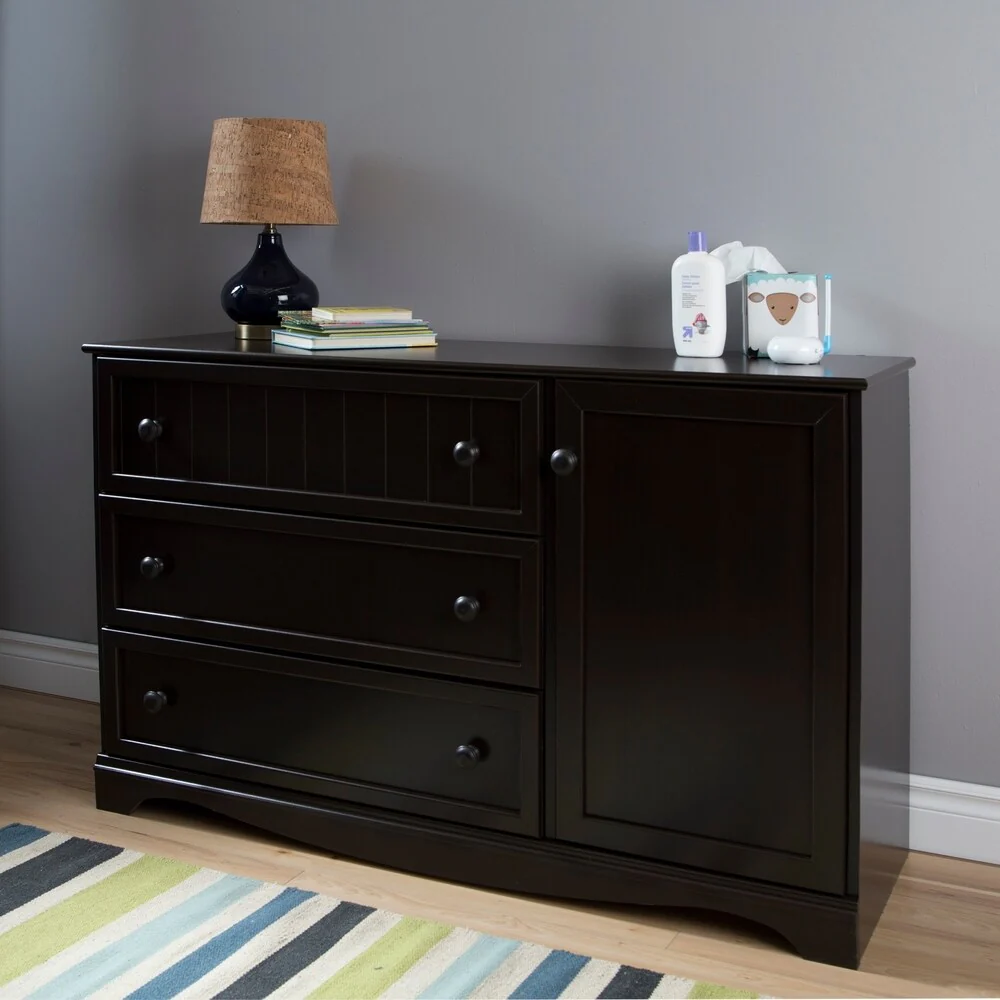 South Shore Savannah 3-Drawer Dresser with Door