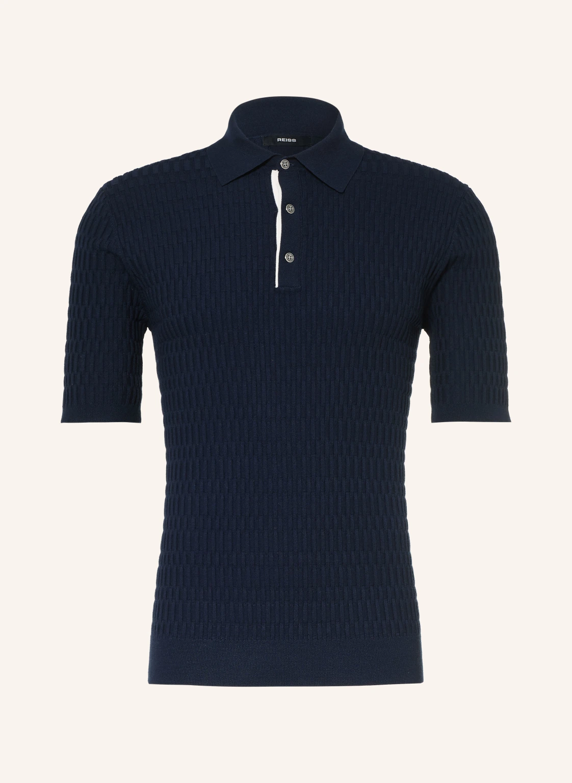 REISS Strick-Poloshirt ERA