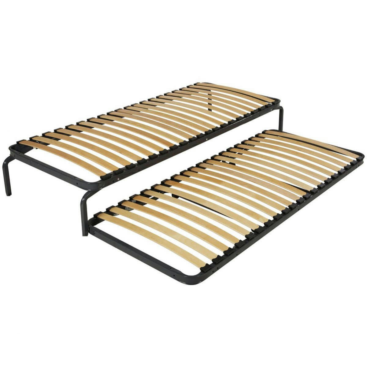 DUO GIGOGNE - Duo gigogne lot de 2 sommiers 20 lattes 70x190