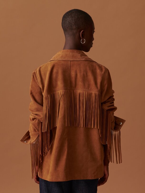 Veste oswald camel