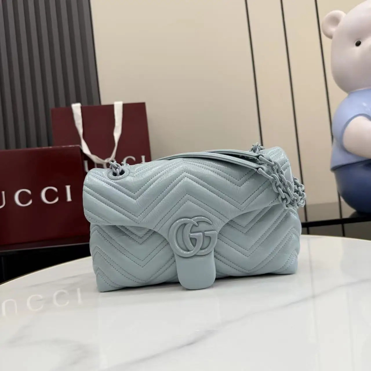 Gucci GG Marmont Small/Mini Shoulder Bag (10A Mirror Version)