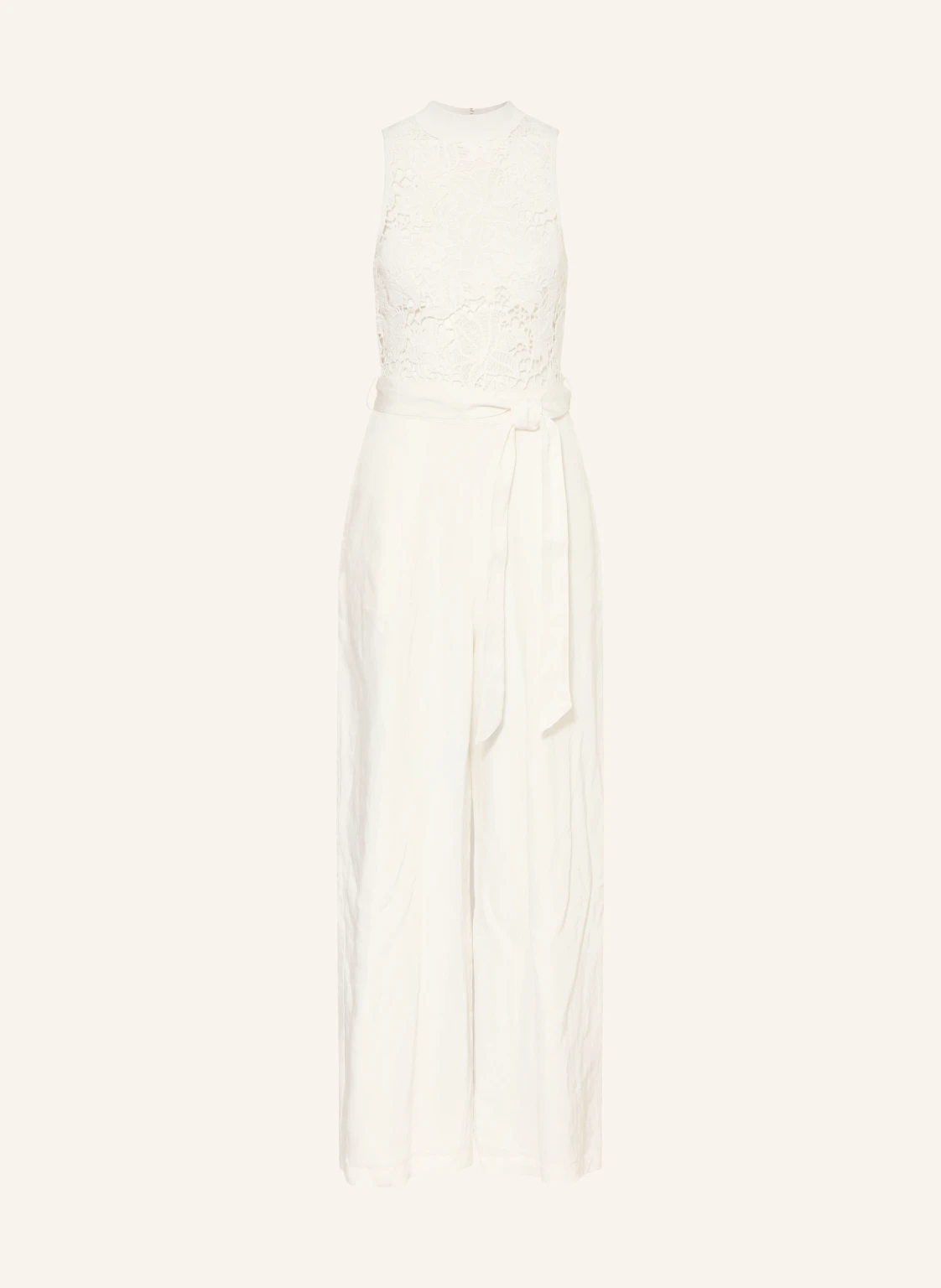 TED BAKER Jumpsuit CALANTA mit Leinen und Spitze