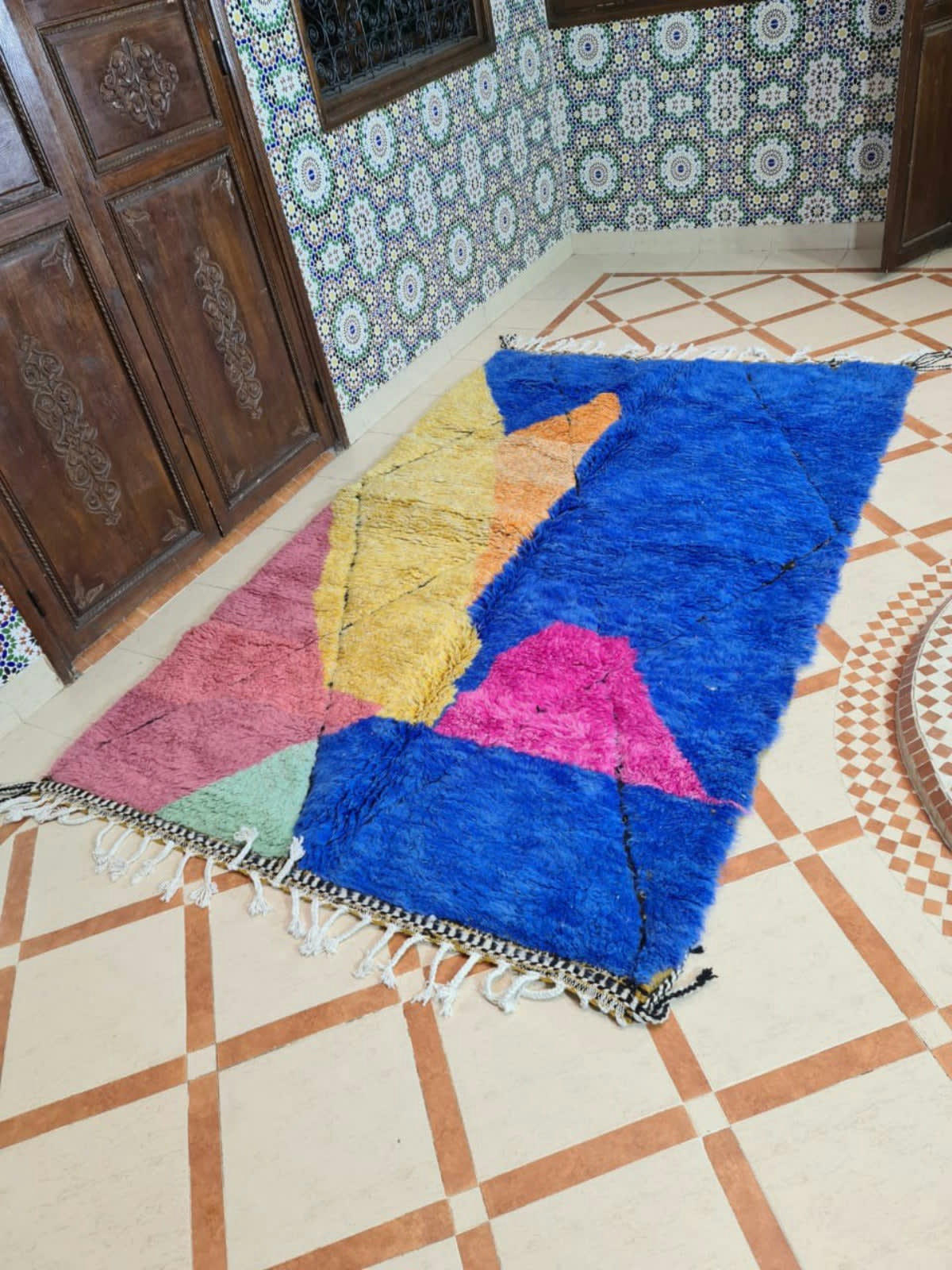 BERBERE - Tapis berbère original marocain 160x255