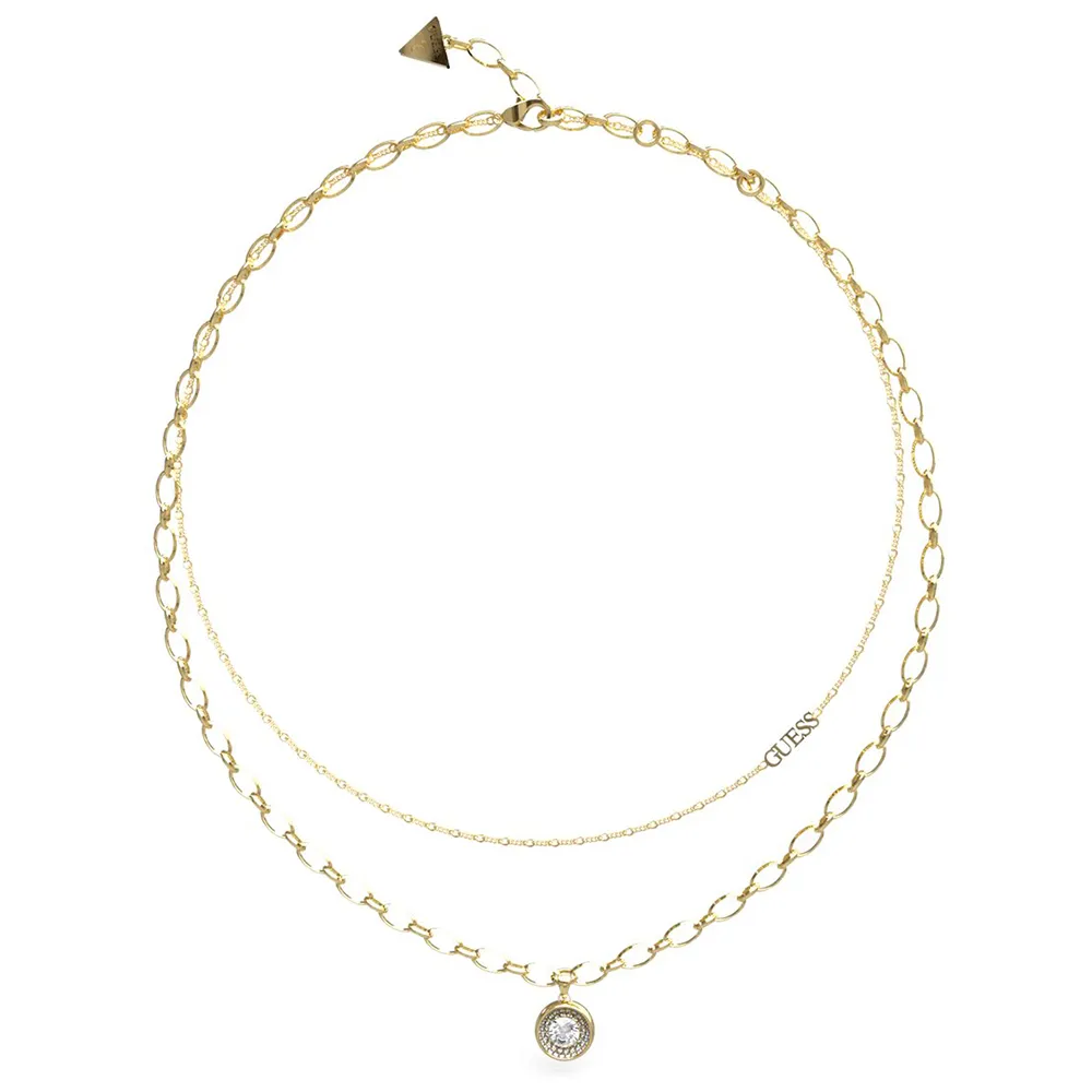 Guess Unique Solitaire necklace