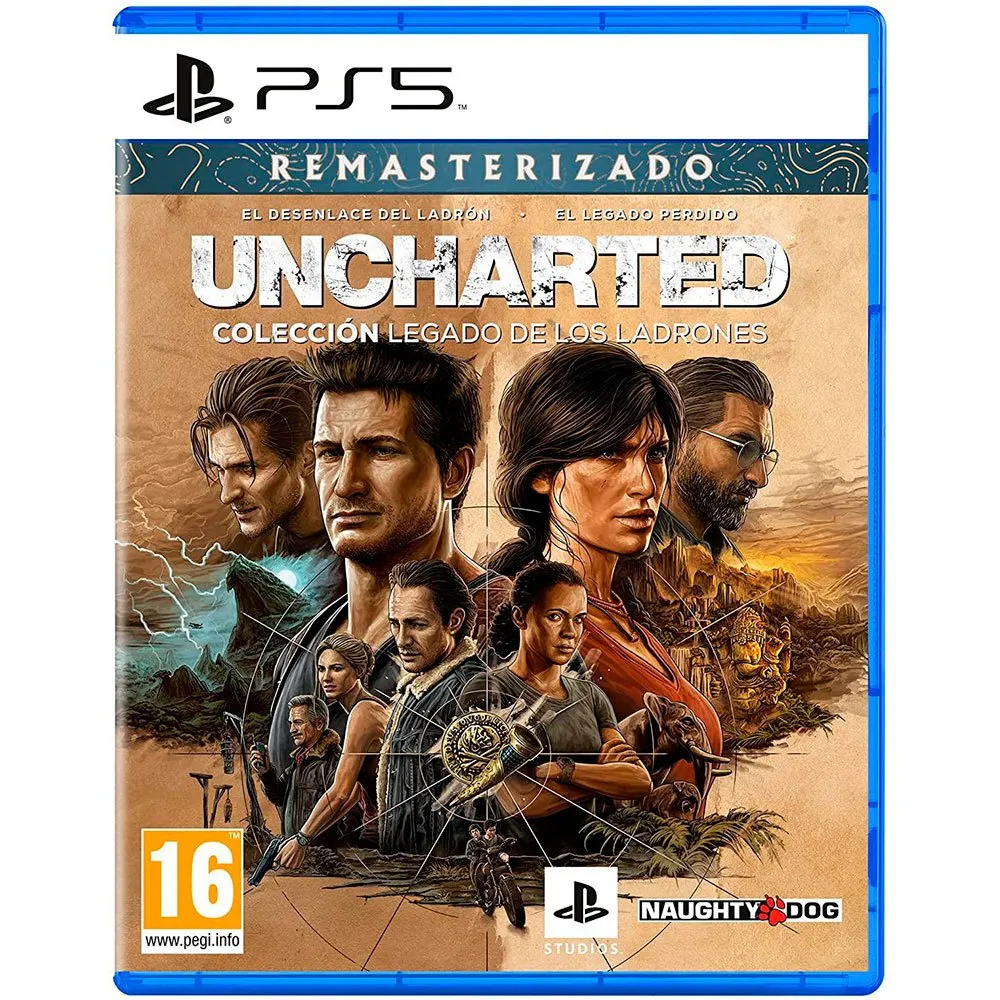 Playstation PS5 Uncharted Legacy Of Thieves Collection