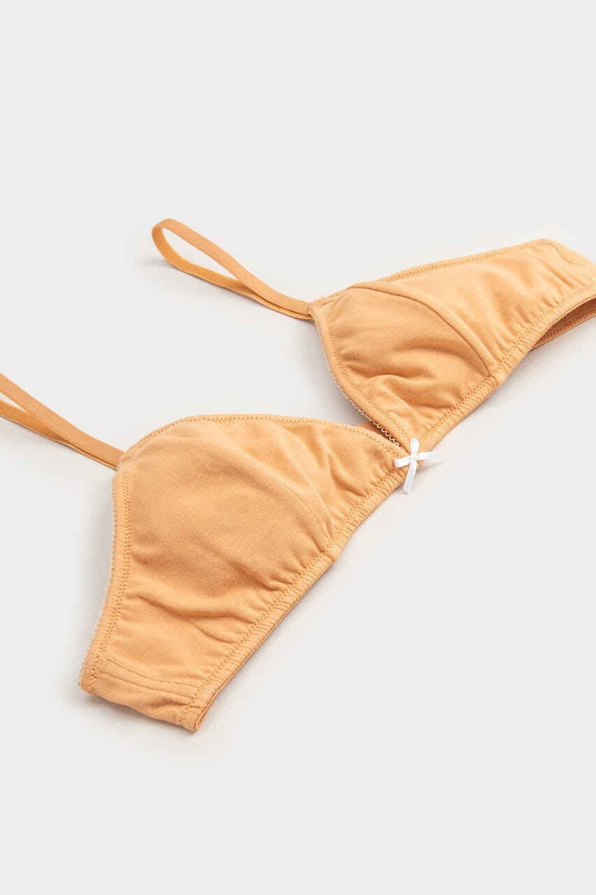Hello Franki Solid Triangle Bralette for girls