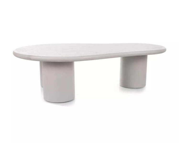 Ława SELENA 130x80 jasno szara