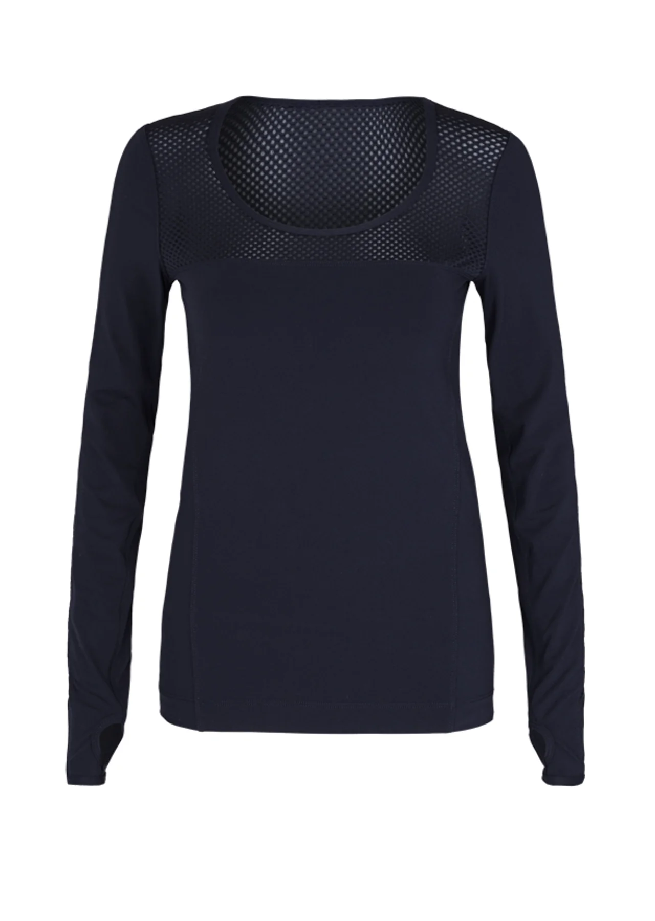 Midnight L/Slv Excel Top